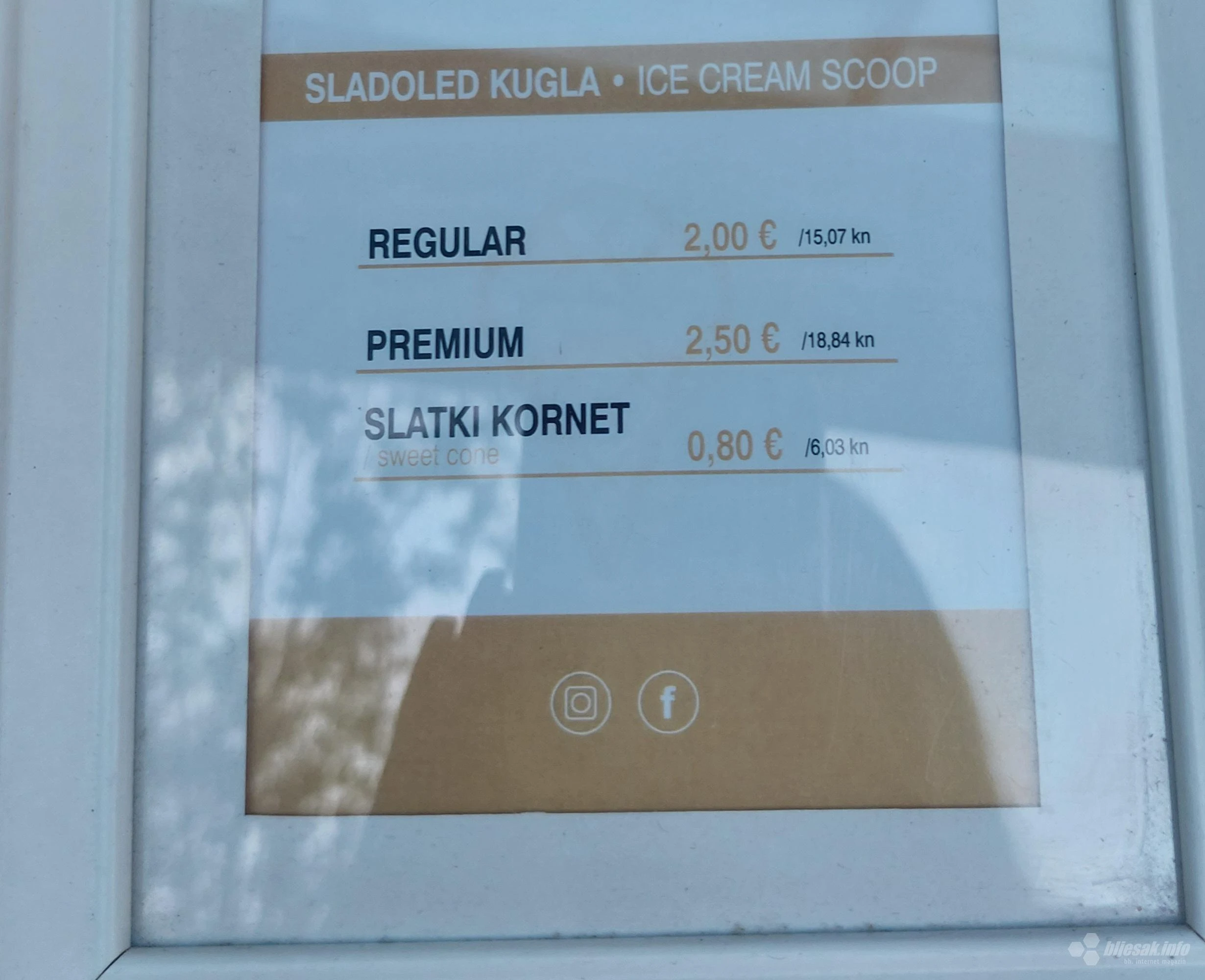 Ako ovo ljeto odete u Makarsku lako bi vam mogao prisjesti sladoled