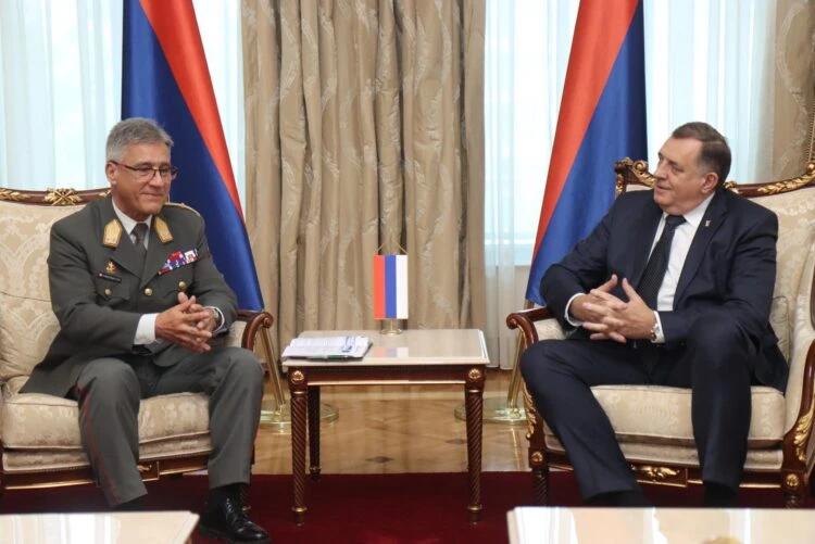 Nakon galame na strance, Dodik istaknuo značaj EUFOR-ove misije Altea u BiH