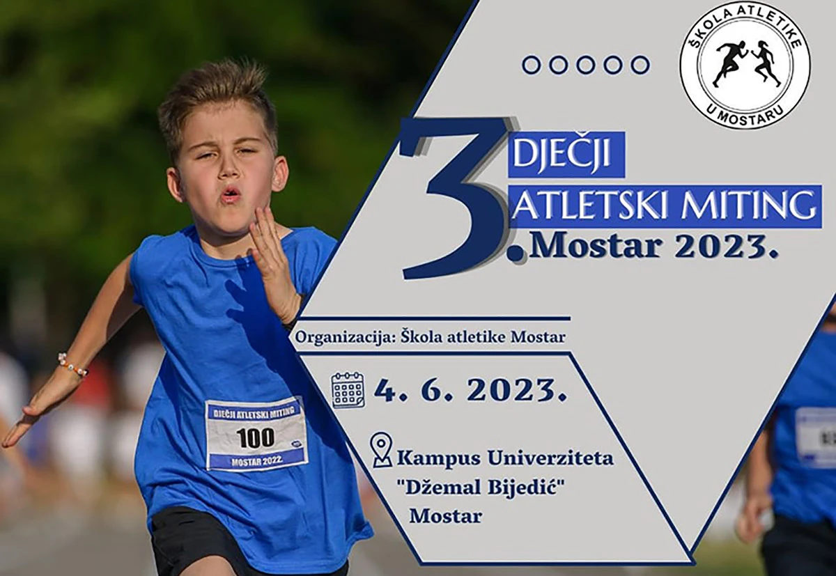 17 atletskih klubova stiže na mostarski beton