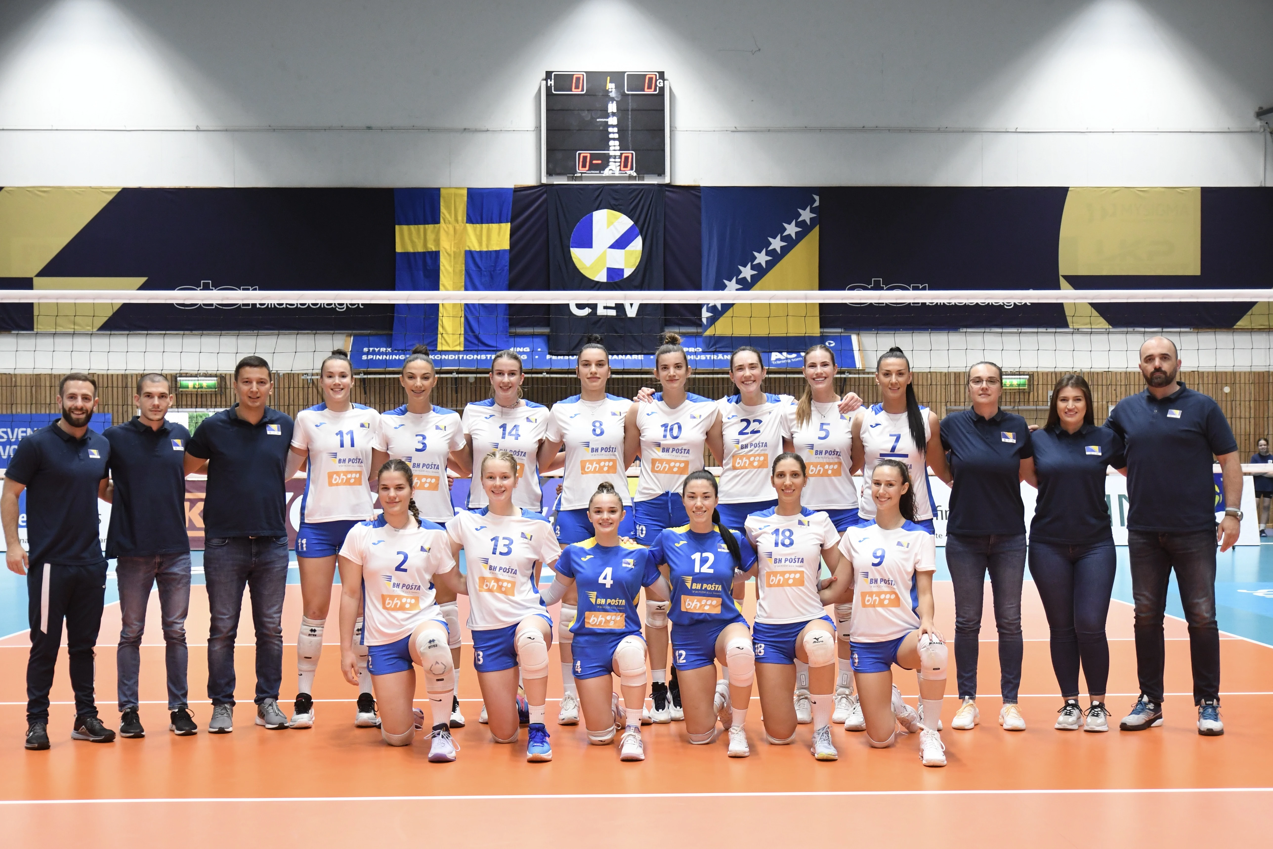 Odbojakšice poražene u Švedskoj 