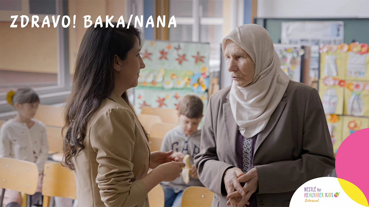 Baka ambasadorica održala inspirativan sat o zdravoj ishrani u sarajevskoj osnovnoj školi