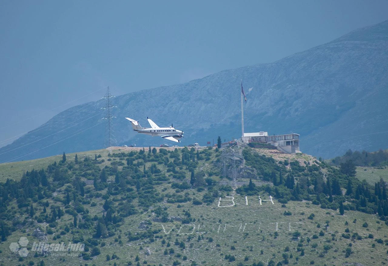 Zašto je zrakoplov neprestano nadlijetao Mostar