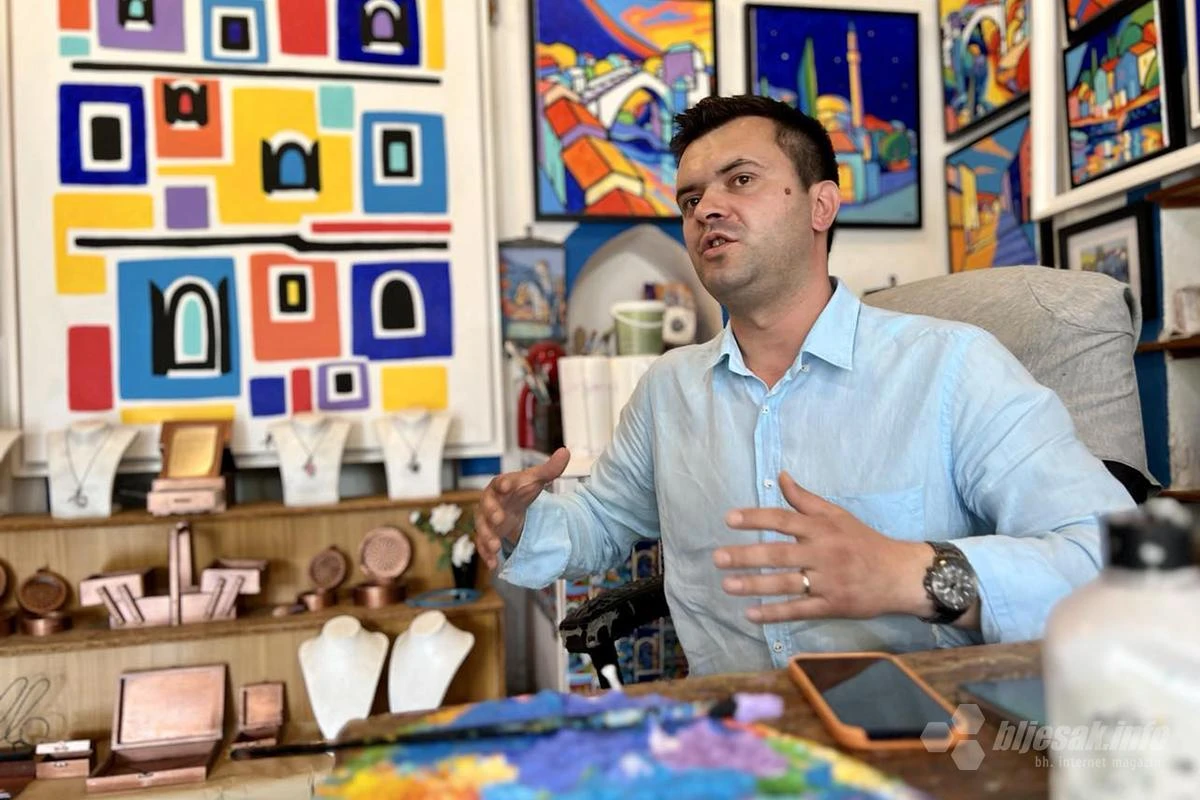 Upoznajte najšareniji atelje u Mostaru: Za sve je 'kriv' snijeg 2012.