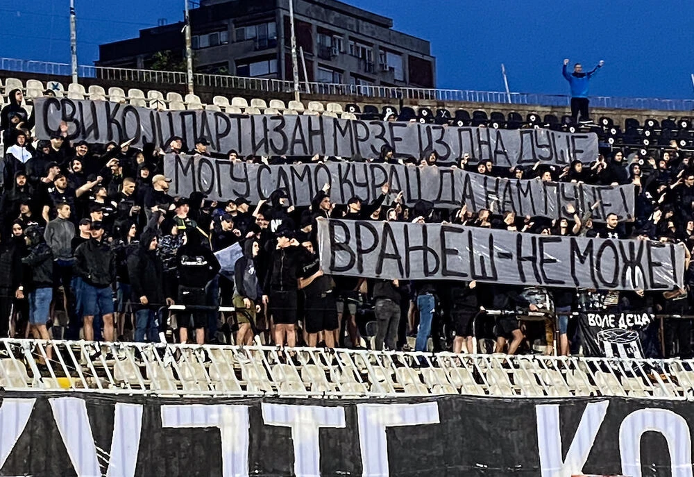 Grobari ne žele Vranješa
