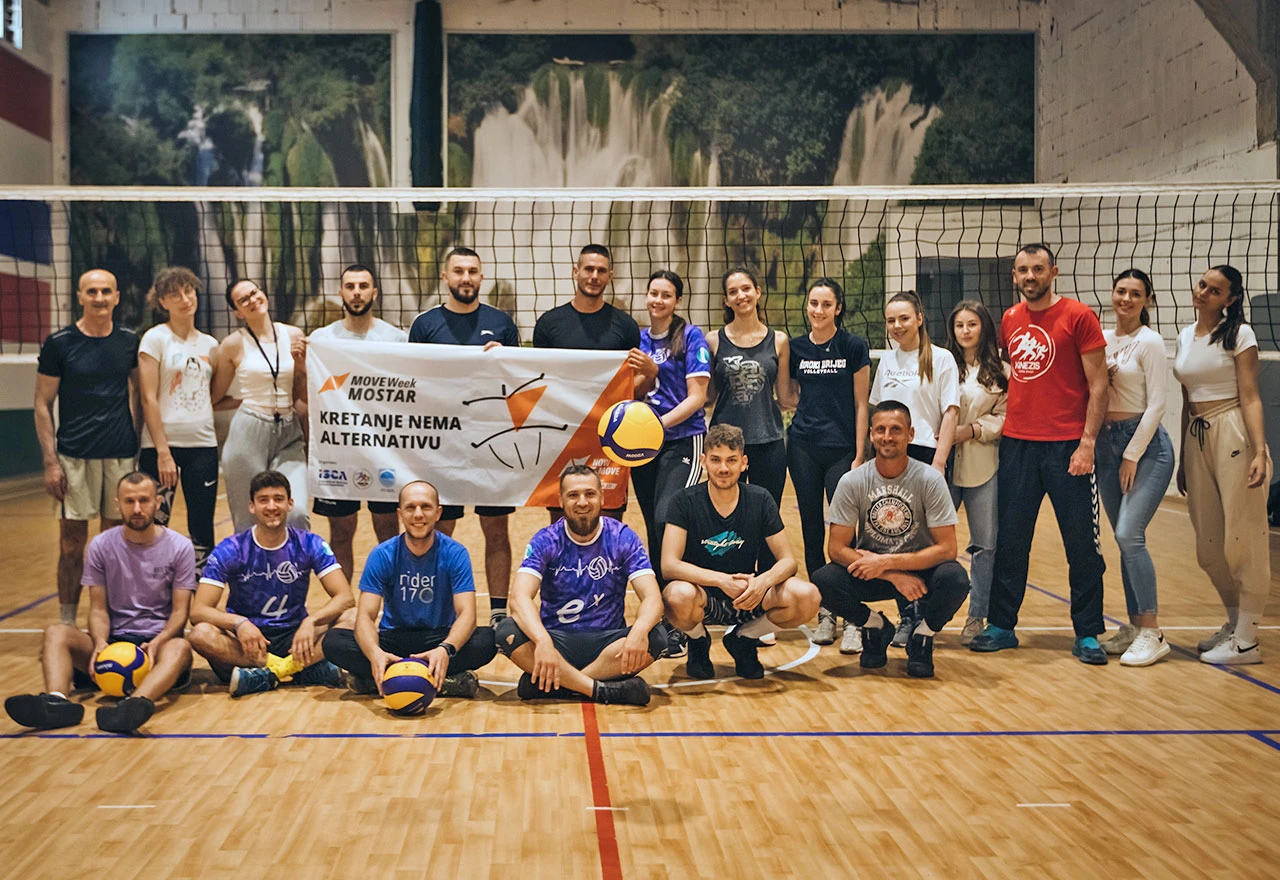 Održan rekreativni odbojkaški turnir u sklopu Mostar Move Weeka