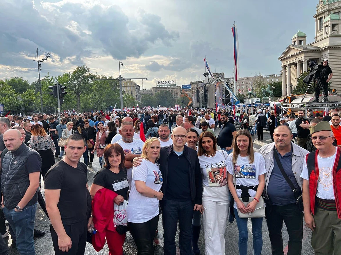 Snimka iz zraka pokazuje kakav je skup Vučić okupio u Beogradu