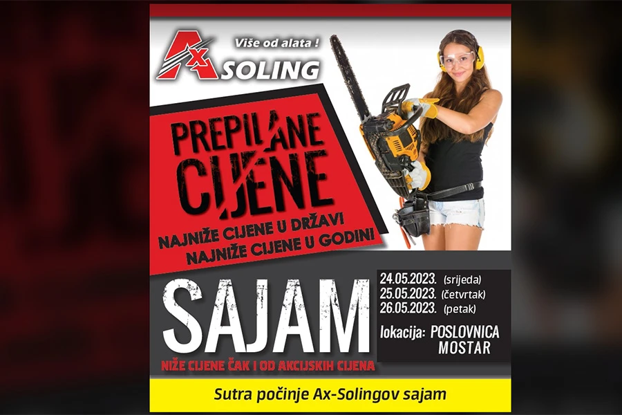 Počeo je veliki Ax-Soling sajam u Mostaru