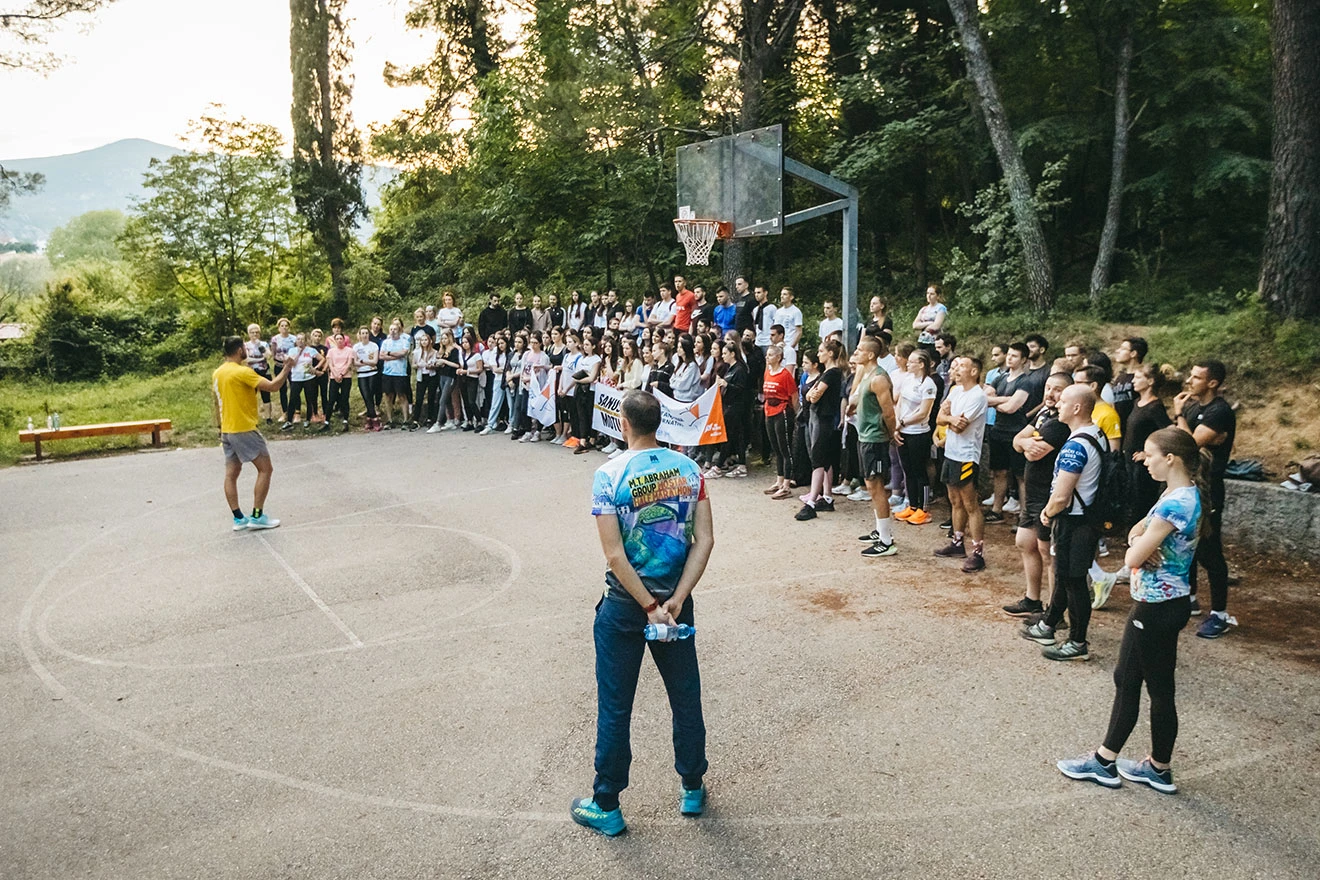 Mostarski trkači na Trimuši u sklopu Mostar Move Week