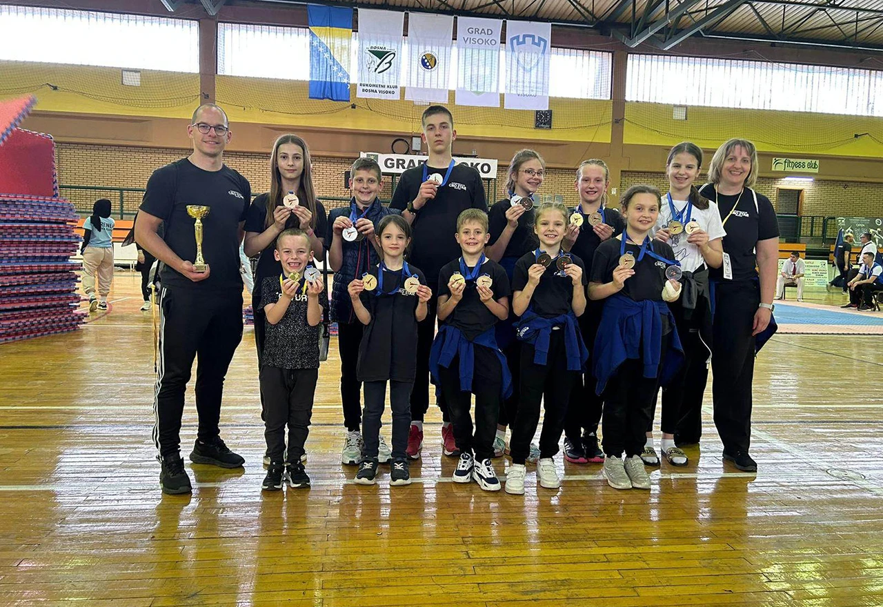 CroStar iz Visokog donio 22 medalje