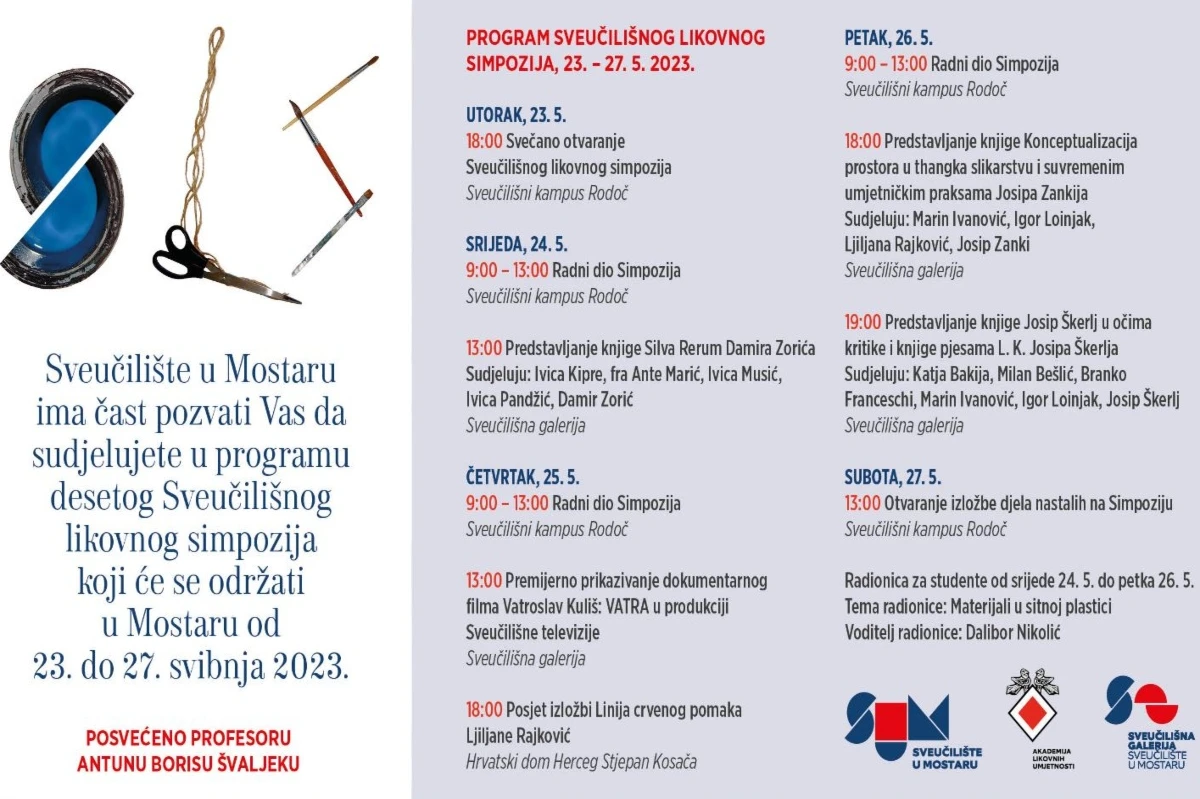 10. Sveučilišni likovni simpozij u Mostaru