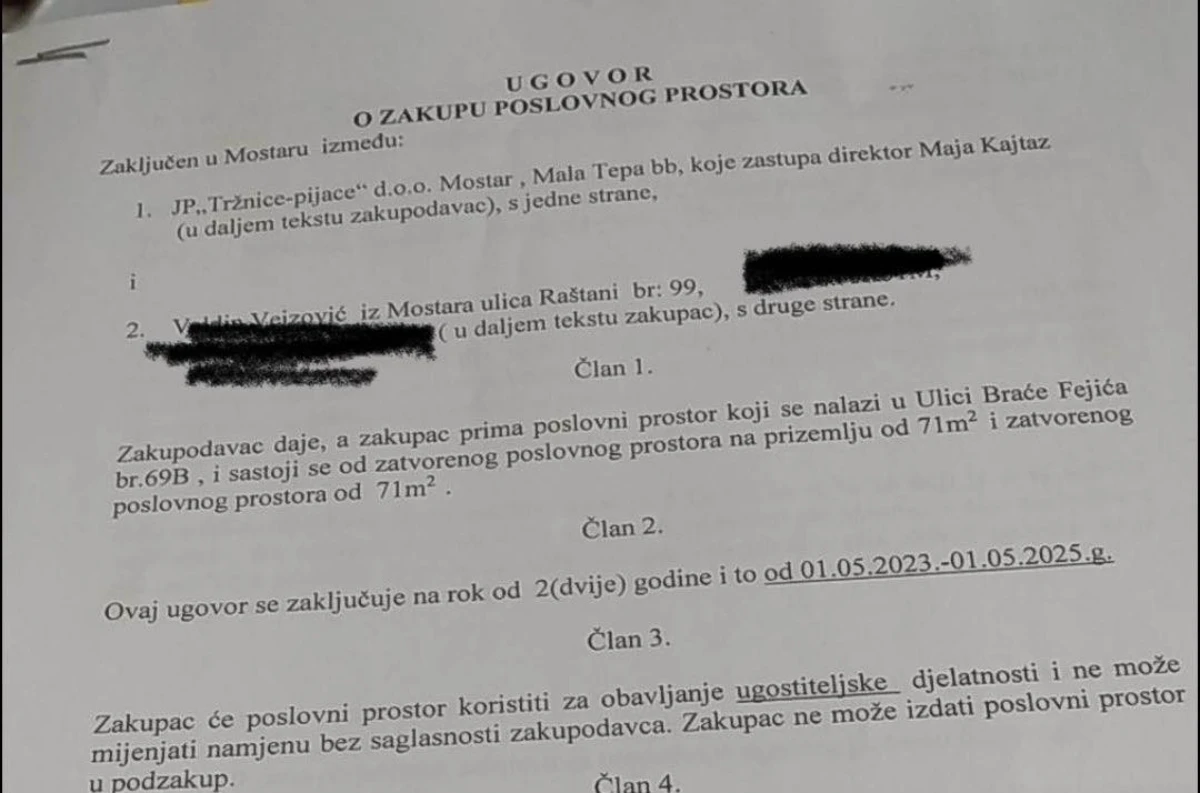 Gradnja kod mostarske Tepe, zakupac tvrdi: Imam sve dozvole