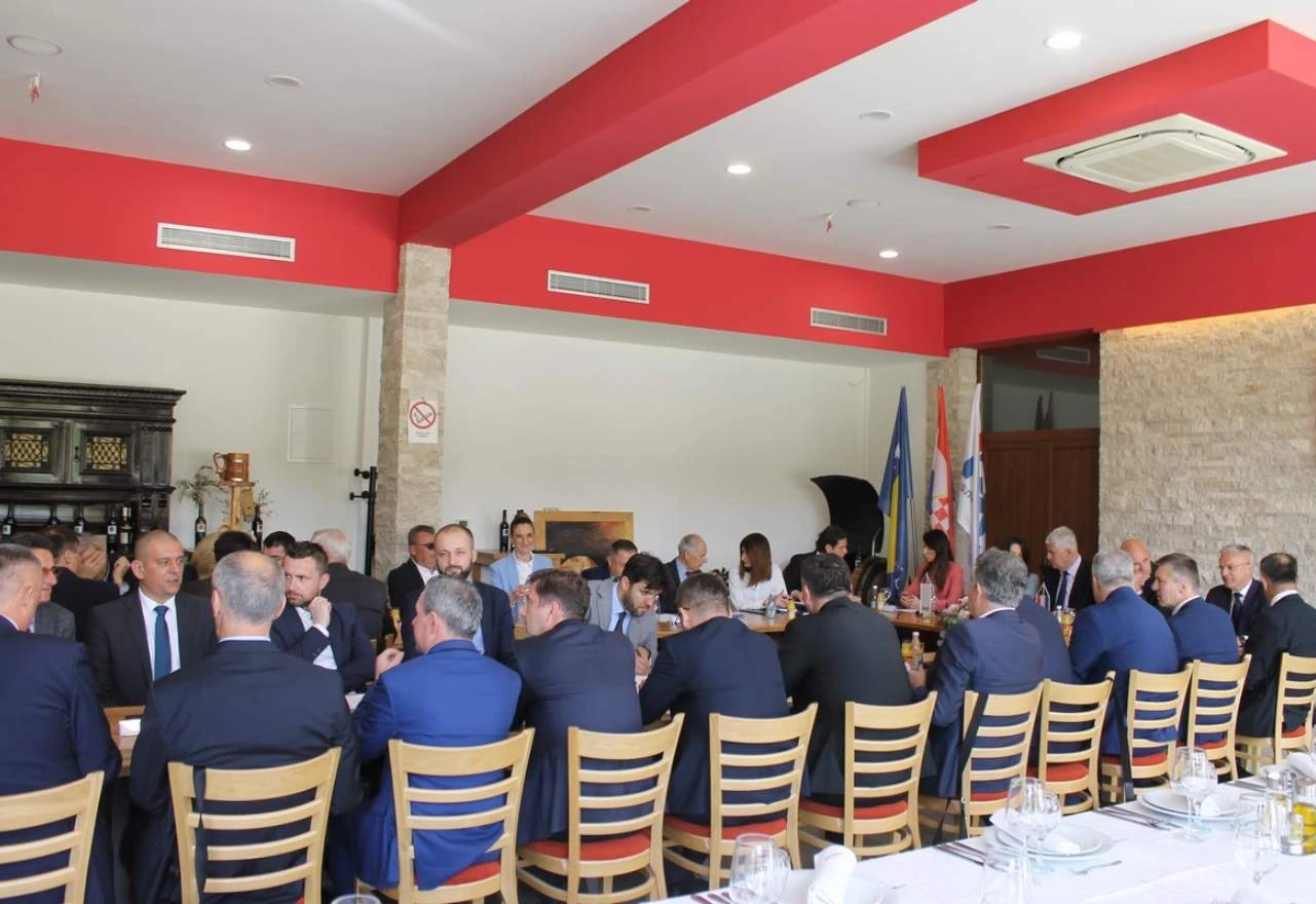 Čović u Stocu o izazovima Hrvata u BiH