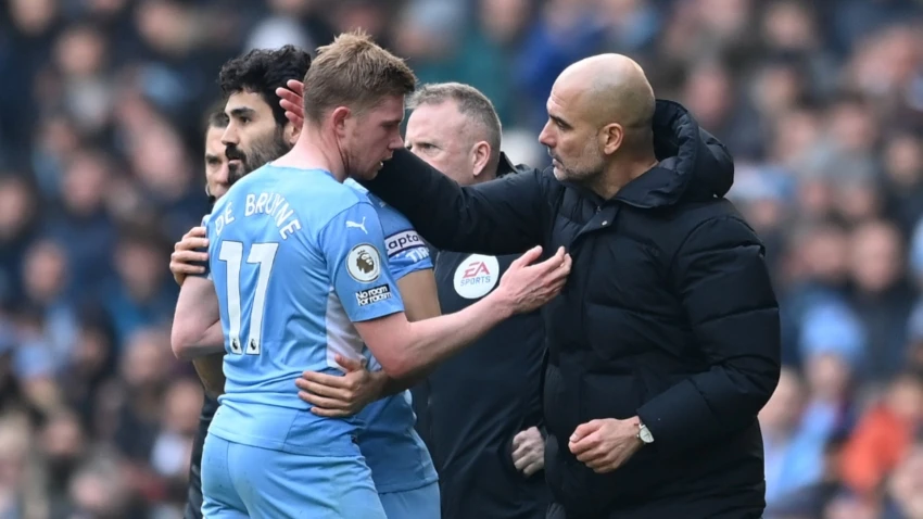 VIDEO I De Bruyne i Guardiolia u verbalnom duelu, a City vodi 2:0