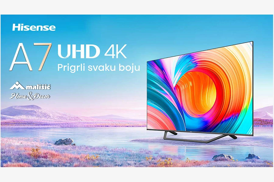 Mališić HOME&DECOR izdvaja sedam karakteristika koje novi Hisense UHD TV čine apsolutno dominantnim!