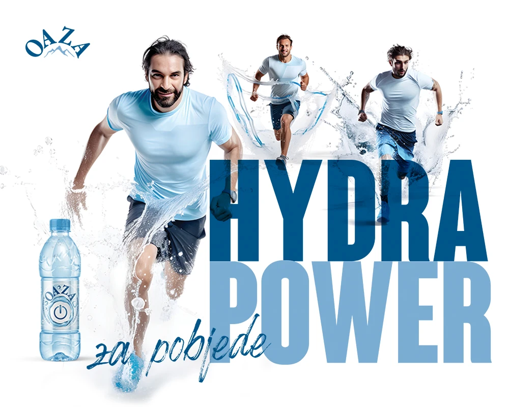 Oazina moć hidratacije u HYDRA POWER bočici