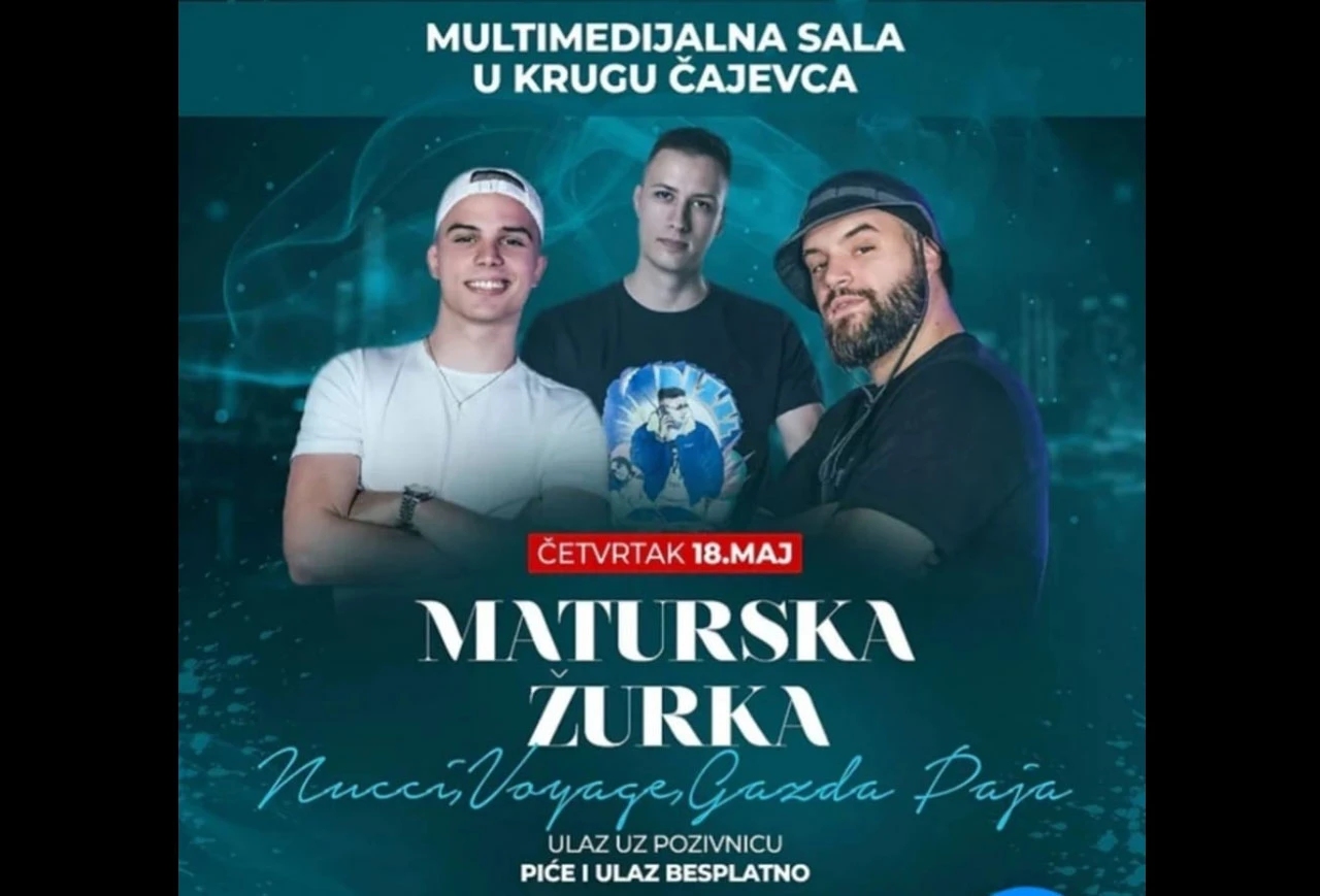 Maturalna zabava u Banja Luci: Odbornik traži zabranu zbog stihova k**ve, droga...