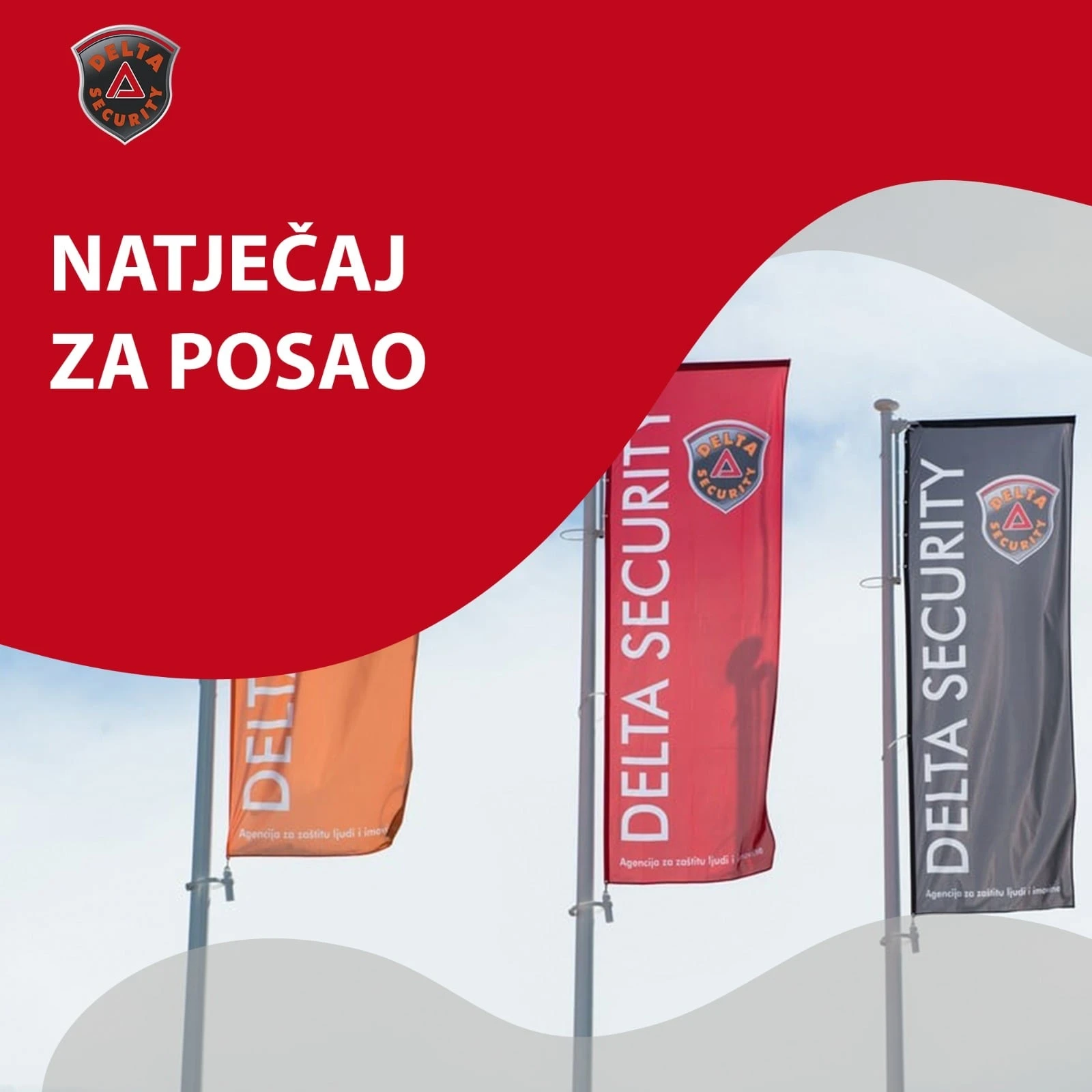 Agencija Delta Security raspisuje natječaj za posao