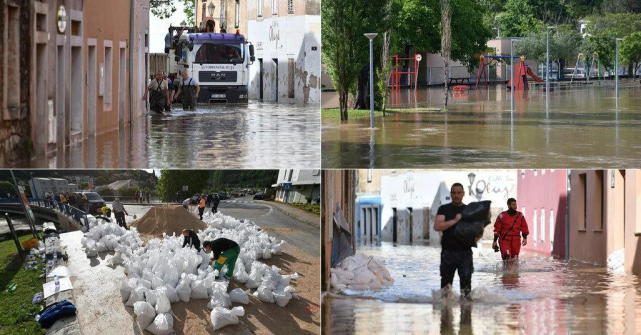 Rijeka u Hrvatskoj oborila rekord, regija strahuje od poplava