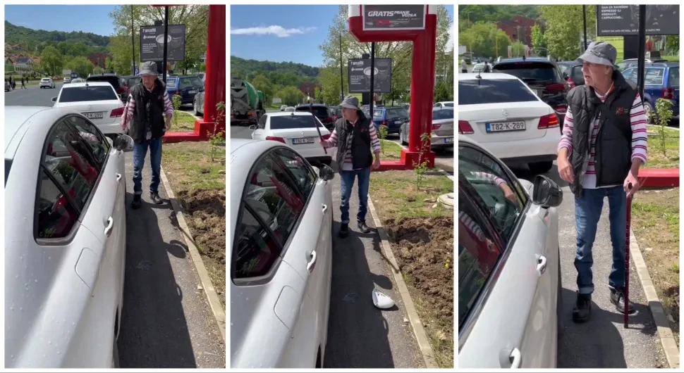 Stariji muškarac lupao nepropisno parkirane automobile
