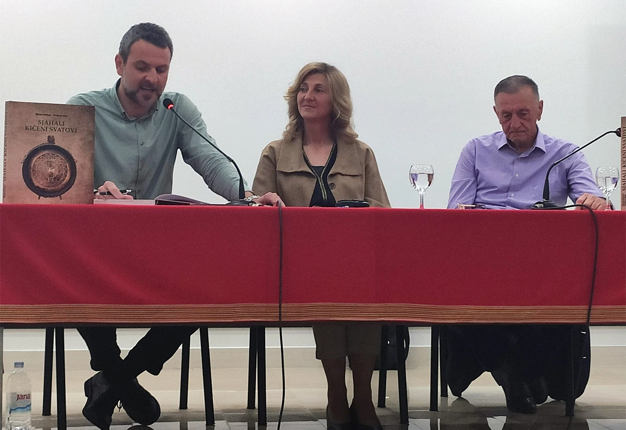 U Stocu predstavljena monografija ''Sjahali kićeni svatovi'' autora Stanislava Vukorepa