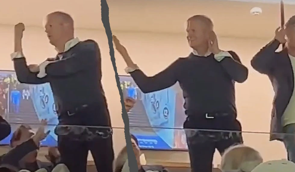 VIDEO I Alf-Inge Haaland napravio problem u ložama 