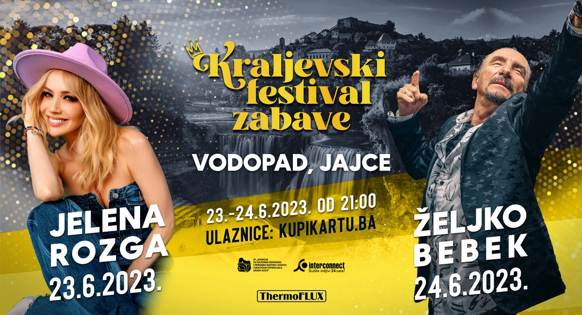 Kraljevski Festival zabave ovog ljeta po prvi put u Jajcu