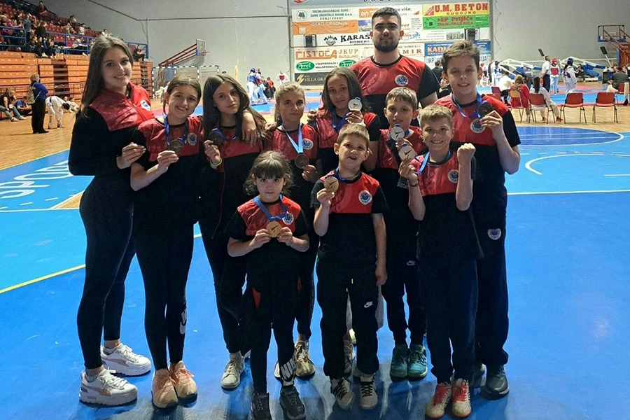 Sjajni uspjesi taekwondo kluba Zrinjski na prvenstvu Federacije