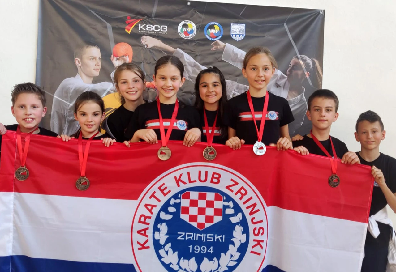 Zrinjski karataši briljirali na natjecanjima: Osvojene medalje i titule 