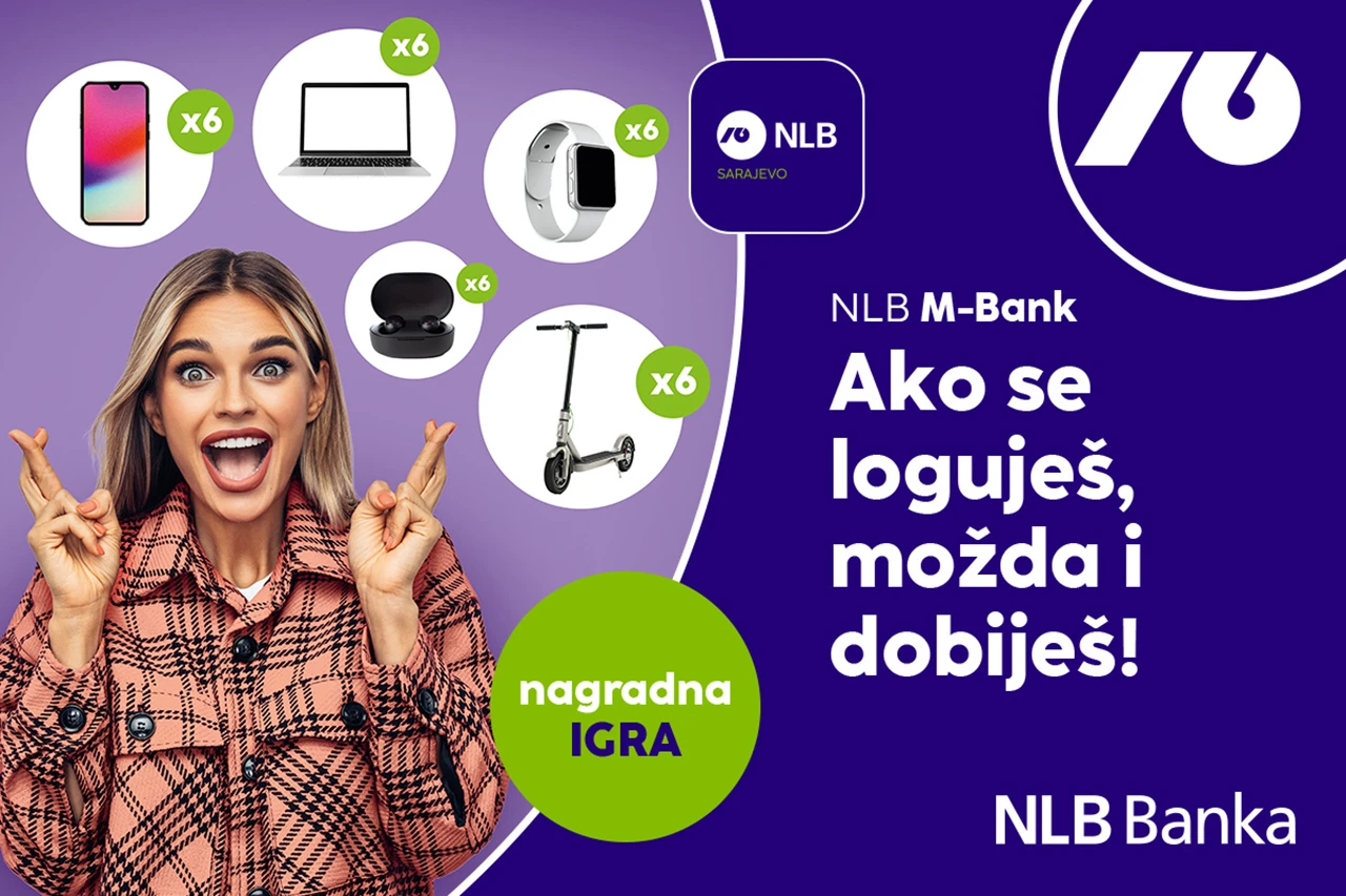 NLB Banka Sarajevo: Ako se loguješ, možda i dobiješ!