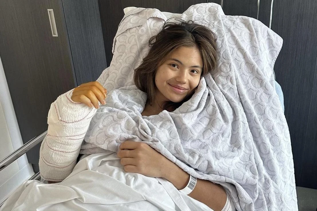 Emma Raducanu operirala ruke 