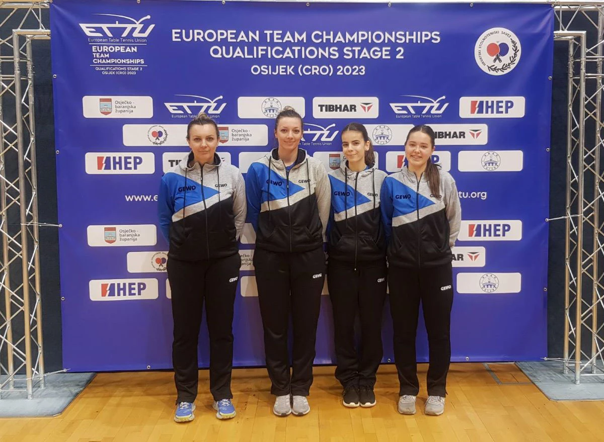 Reprezentacija BiH u stonom tenisu se bori za plasman na ekipno Europsko prvenstvo