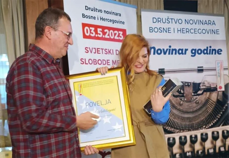 Društvo novinara BiH dodijelilo novinarske nagrade za 2022. godinu