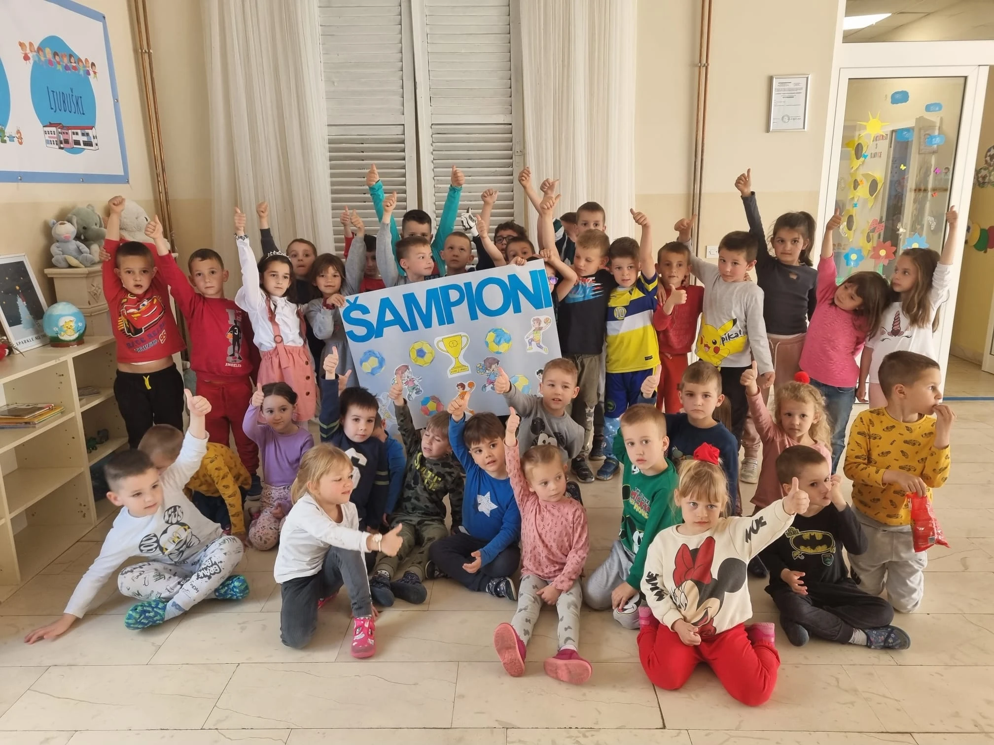 Popularnim Skautima naslov prvaka čestitali i mališani