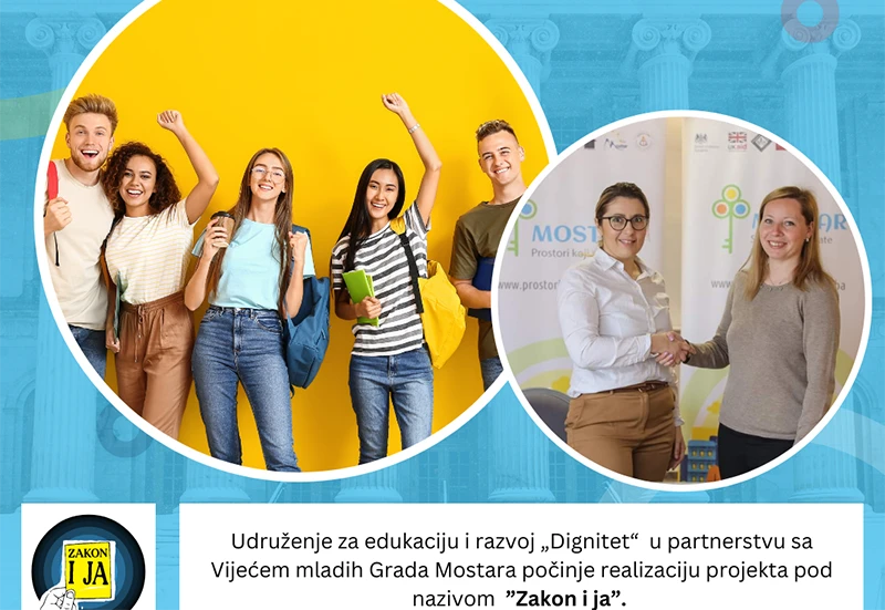 U Mostaru novi projekt za mlade "Zakon i ja"
