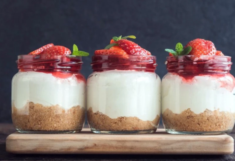 Cheesecake u čaši: Lagan i ne opterećuje želudac