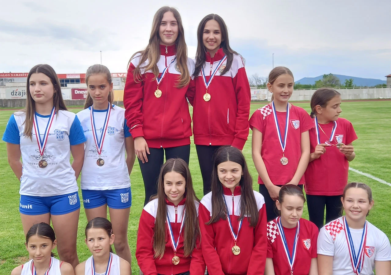 Uspješni rezultati atletičara HAK Zrinjskog na Hercegovačkoj ligi