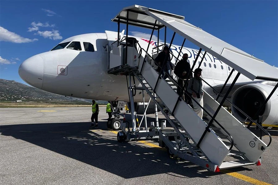 Povijesni trenuci za mostarski aerodrom: Pristiglo novih 140 putnika