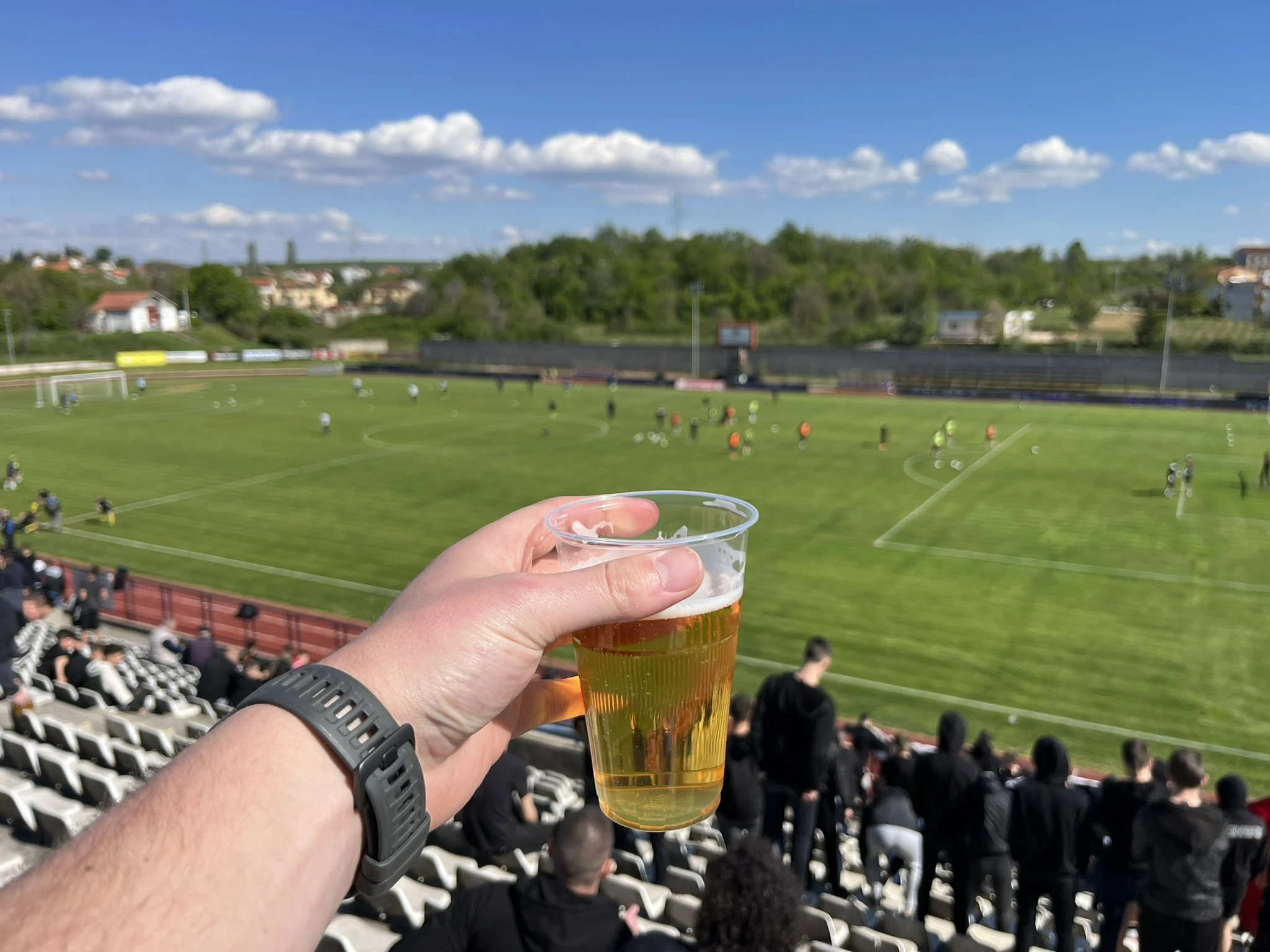 Nogometni fanatik Adam Thurston gledao derbi u Čitluku