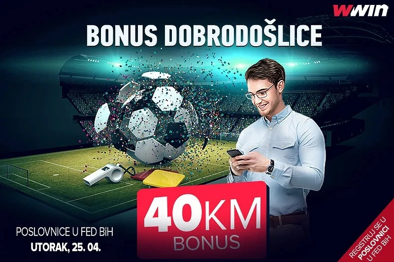 WWin nagrađuje nove korisnike s 40 KM bonusa