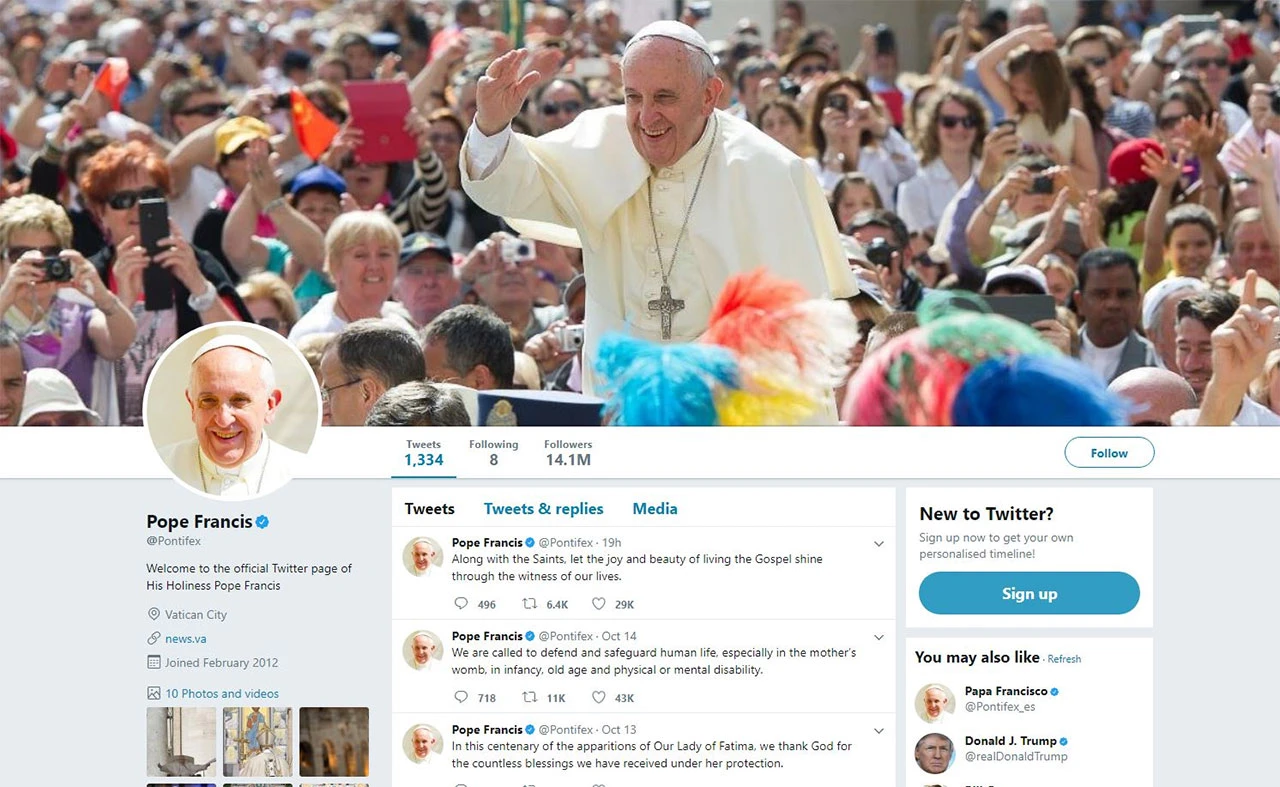 Problemi na Twitteru za Papu, Beyonce, LeBrona