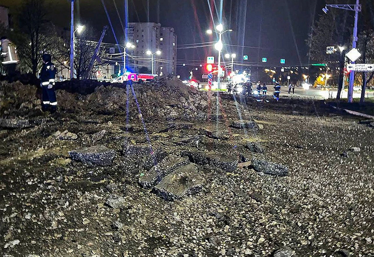 Rusi slučajno pogodili svoj grad
