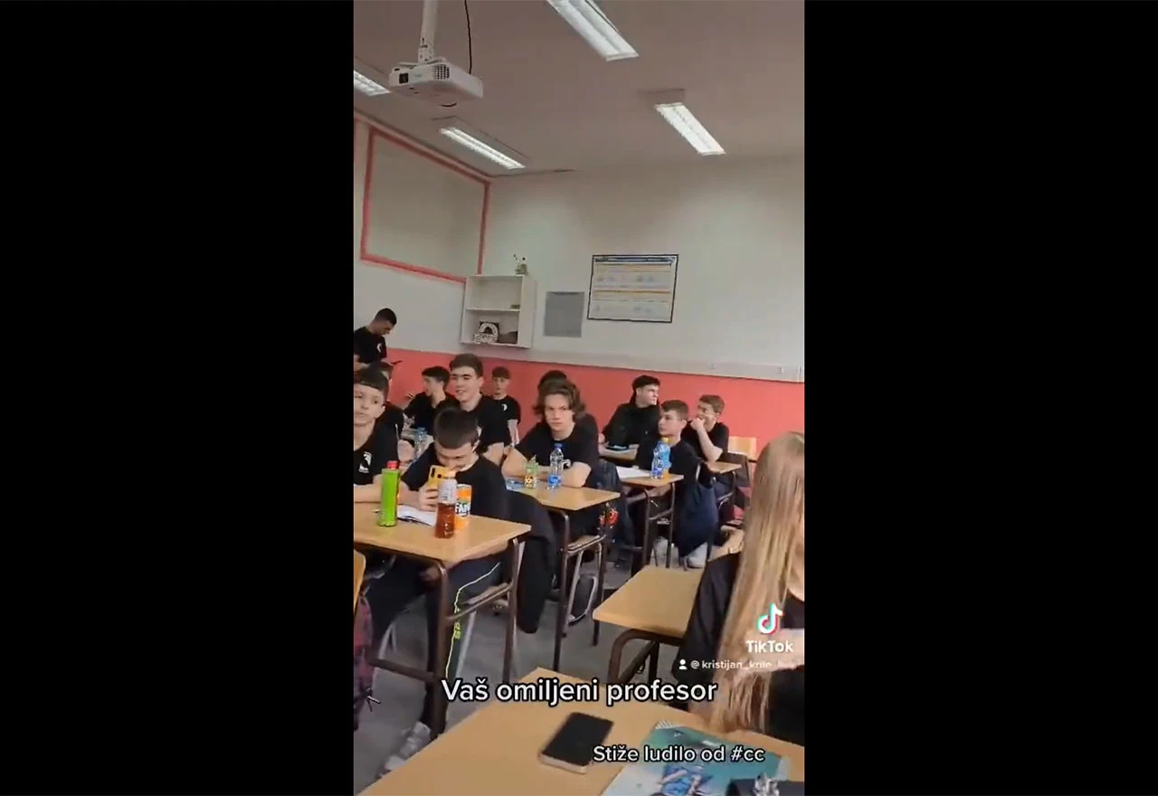 VIDEO | Golubović kao profesor u školi, javnost ogorčena: Ovo ima samo u Srbiji