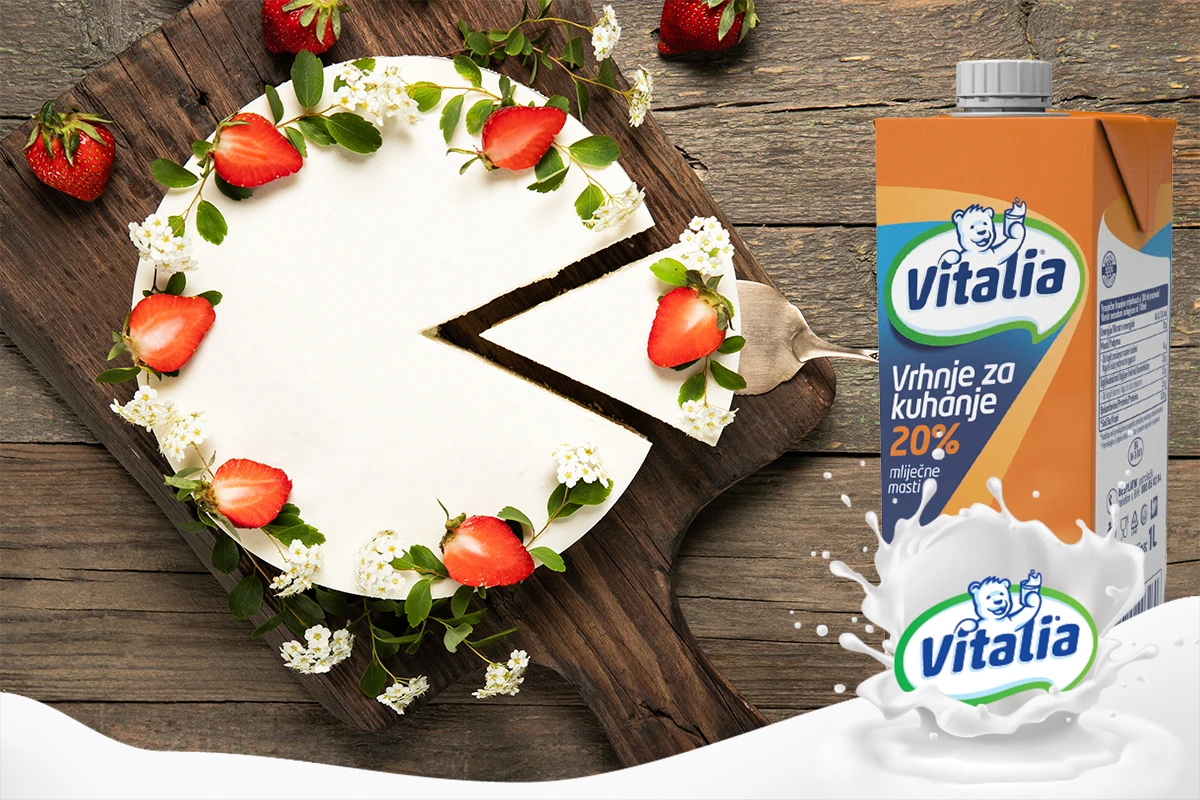 Vitalia vrhnje za kuhanje - Svako jelo postaje ukusnije 