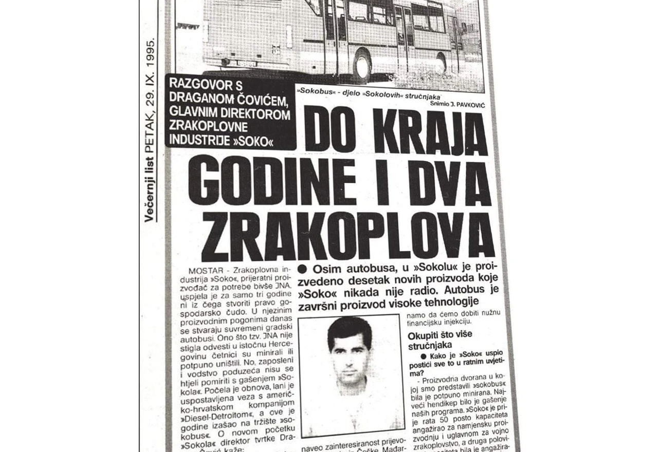 Intervju star 28 godina: Iz Sokola do kraja godine i dva zrakoplova