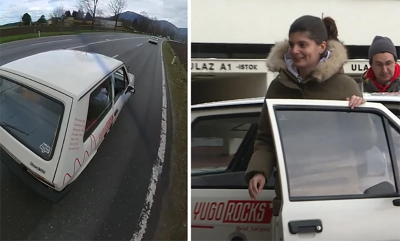 VIDEO | Rumunjka i Portugalac Yugom 55 obilaze bivše jugoslavenske republike