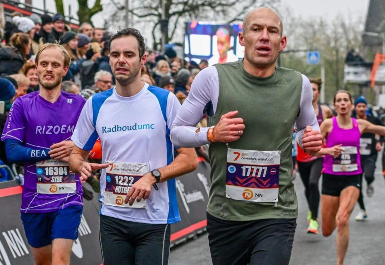 Robben istrčao maraton