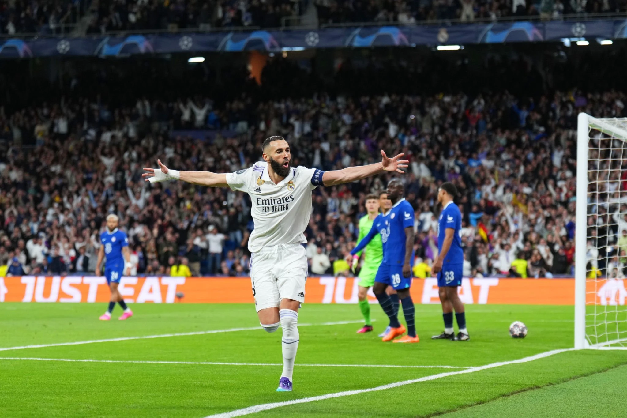 Benzema novim pogotkom na korak do Lewandowskog