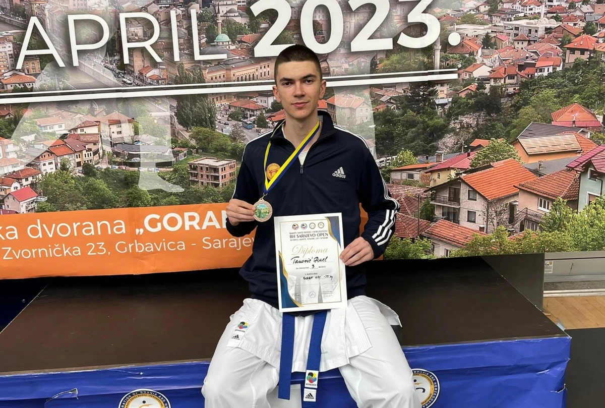 Mostarac Anel Tanović brončani u Sarajevu