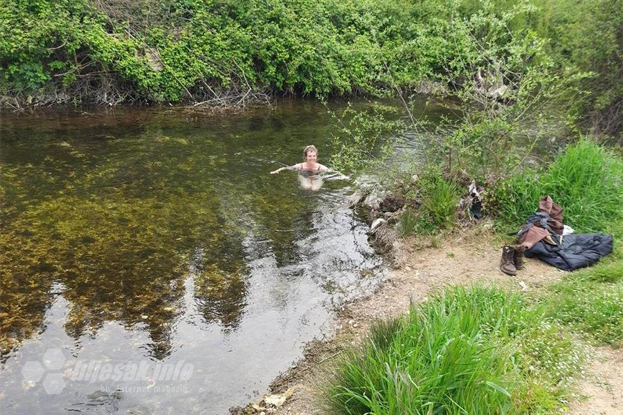 Nepoznata djevojka okupala se u Radobolji