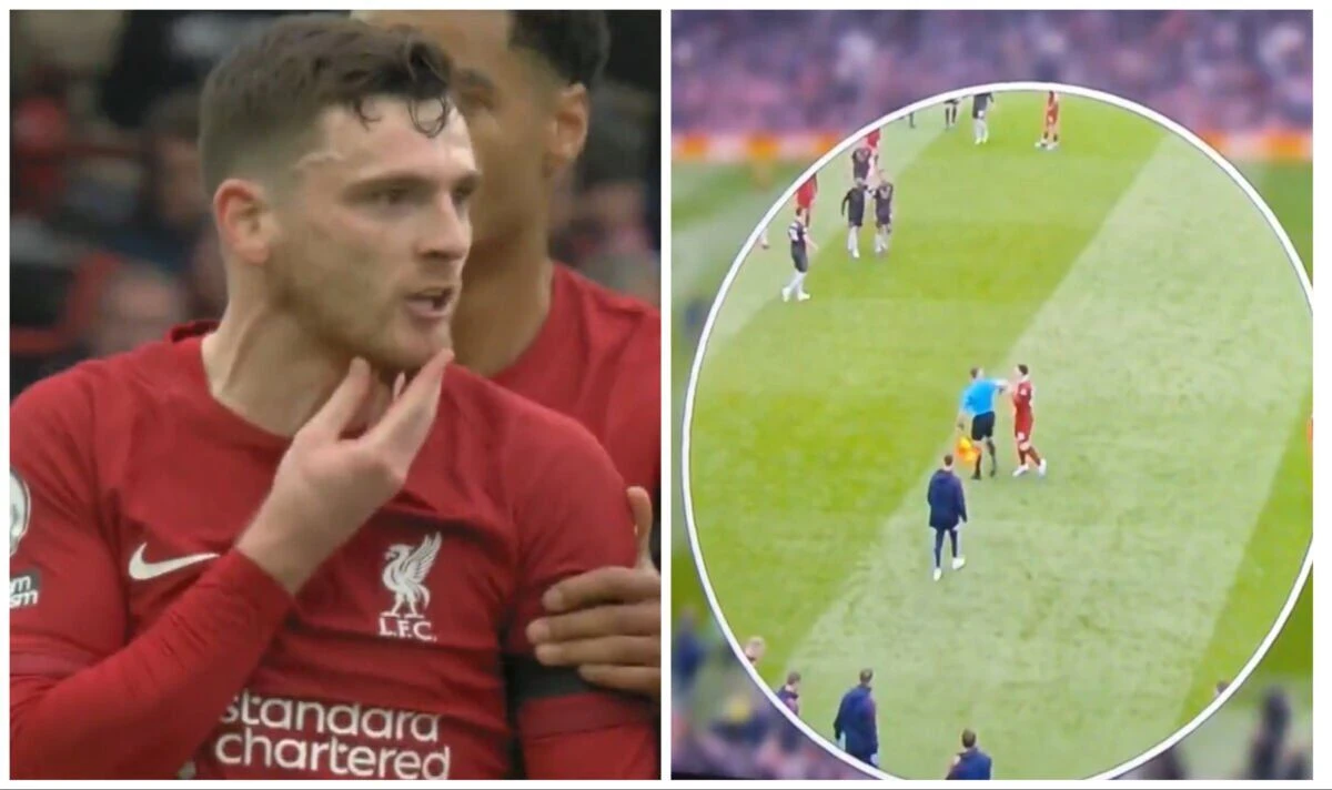 VIDEO I Pomoćni sudac Hatzidakis udario laktom igrača Liverpoola Robertsona
